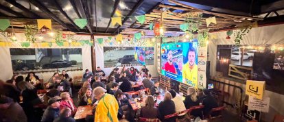 VÍDEO: Torcedores acompanharam juntos no Agrobar o empate da Seleção Brasileira no projeto Resenha na Copa 