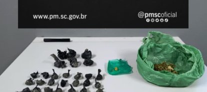 Homem é preso por tráfico de drogas durante operação das polícias Civil e Militar em Xanxerê