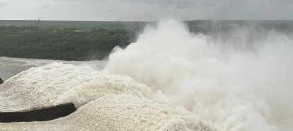 VÍDEO: Imagens impressionantes do vertedouro da Itaipu Binacional